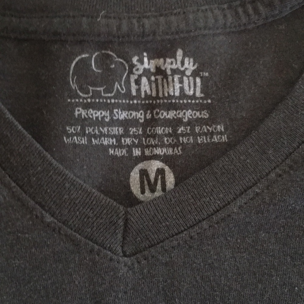 S O L D.     SIMPLY SOUTHERN simply faithful top! - Picture 5 of 5